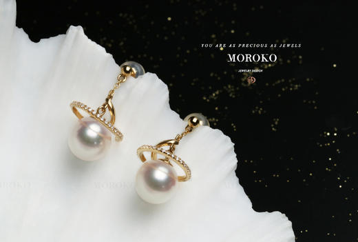 MOROKO×Akoya丨星环「耳环」/ Starlight 商品图1