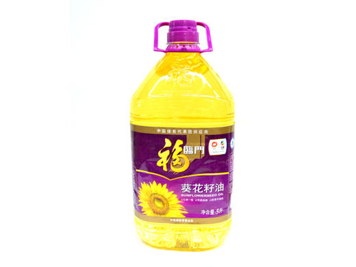 福临门压榨葵花籽油5L 商品图0