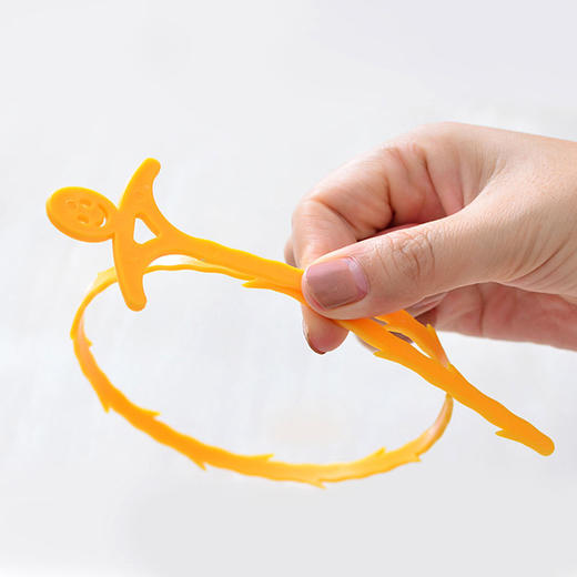 【3只装】日本设计 创意下水道疏通器疏通条钩 水槽防堵清洁清理钩 商品图1