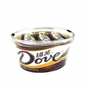 德芙碗装丝滑牛奶巧克力252g