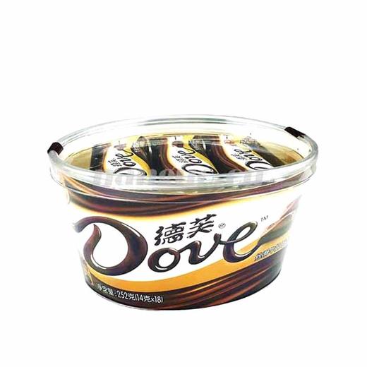 德芙碗装丝滑牛奶巧克力252g 商品图0