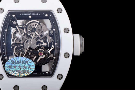 🔥KV理查德·米勒 RICHARDMILLE
最强复刻版RM055系列！强势出击。
上下表壳是台湾进口由ATPT陶瓷经历处理后形成
Y-TZP陶瓷 商品图2
