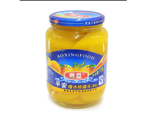 奥星黄桃罐头770g 商品图0