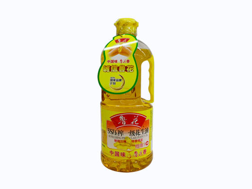 鲁花5S压榨一级花生油1L 商品图0