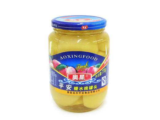 奥星白桃罐头770g 商品图0