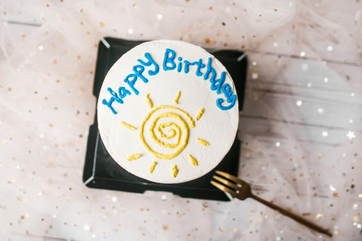 4寸mini系列 |「韩式简约风手绘蛋糕」，水果戚风蛋糕 商品图2