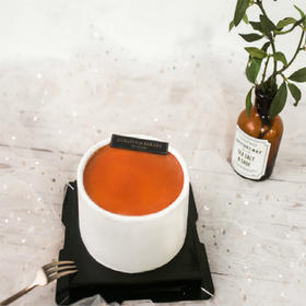 4寸mini系列 |「芝心橙意」，酸奶芝士慕斯蛋糕