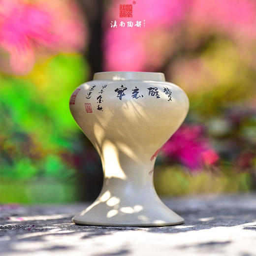 廖建忠  覆色刻填花器（元阳梯田） 商品图1