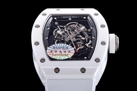 🔥KV理查德·米勒 RICHARDMILLE
最强复刻版RM055系列！强势出击。
上下表壳是台湾进口由ATPT陶瓷经历处理后形成
Y-TZP陶瓷 商品图1