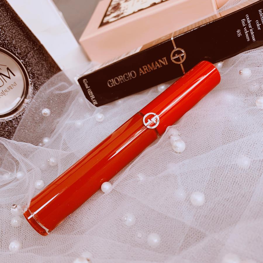 armani lip maestro阿玛尼口红臻致丝绒哑光唇釉红管