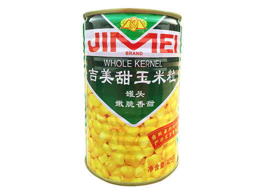 吉美甜玉米粒罐头425g 商品图0
