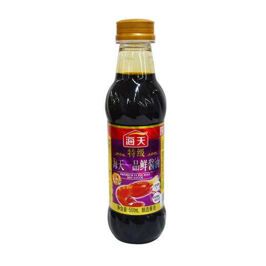 海天特级一品鲜酱油500ml 商品图0
