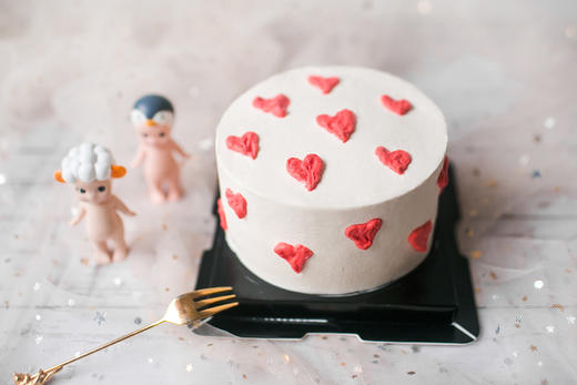 4寸mini系列 |「韩式简约风手绘蛋糕」，水果戚风蛋糕 商品图3