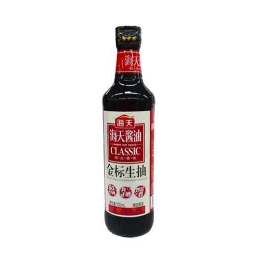 海天金标生抽酱油500ml 商品图0