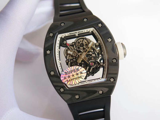 🔥KV理查德·米勒 RICHARDMILLE
最强复刻版RM055系列！强势出击。
上下表壳是台湾进口由ATPT陶瓷经历处理后形成
Y-TZP陶瓷
经高科技防手纹技术后呈现 商品图3