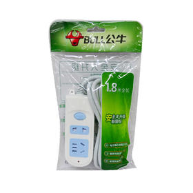 公牛插排612（3-1.8）