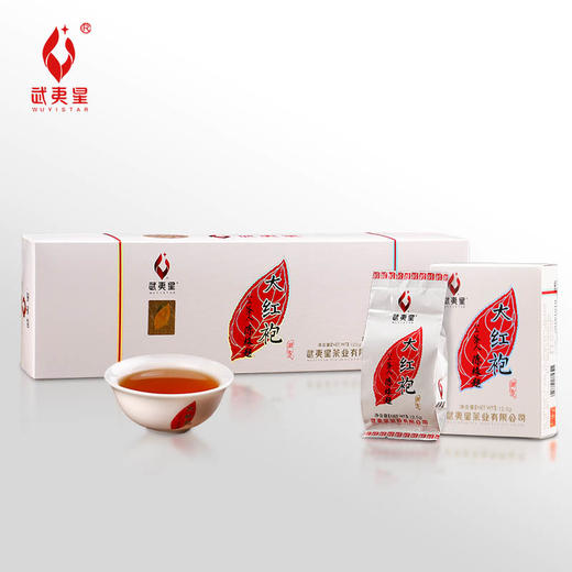 武夷星 八三茶人醇香大红袍烟条装125g 生津回味，香气高扬 商品图1