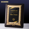 授权牌定制奖牌定做加盟牌荣誉牌匾定做高档实木证书木质牌匾制作 商品缩略图1