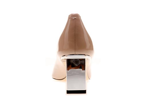 sheme  女士漆皮高跟鞋  粉色 商品图2