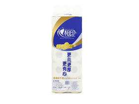 心相印特柔四层卷筒卫生纸10卷1400gBT910（蓝）