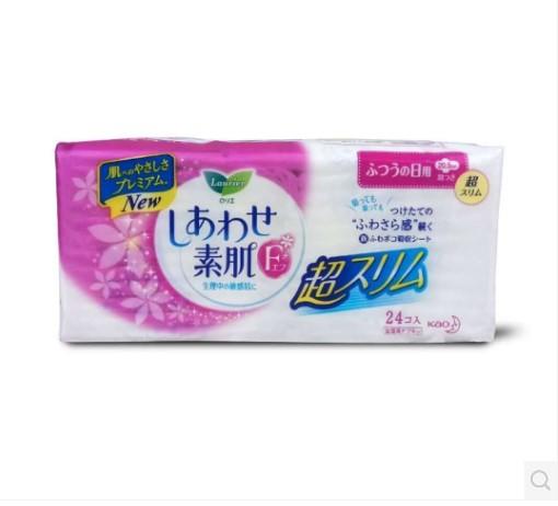 日本花王卫生巾/护垫系列 日用/夜用护翼型/瞬吸超薄1mm*无荧光剂 17/20.5/22.5/35/41CM 商品图3