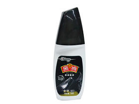 金鸡黑色液体鞋油75g