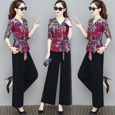 ZY 9212 春装女2019新款套装时尚 商品图0