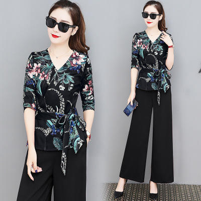 ZY 9212 春装女2019新款套装时尚 商品图2