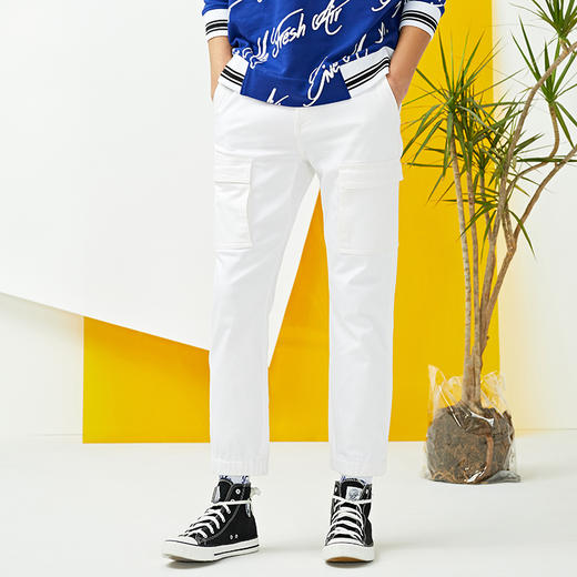 贝纳川九分休闲裤119136014401 商品图0