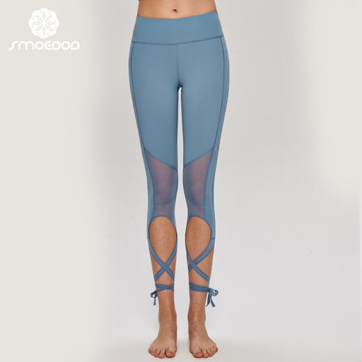 【100元任选4件】水沐伊朵春夏莱卡裸感面料瑜伽七分裤6176（清仓产品，收货7天内支持调换、不退款） 商品图0