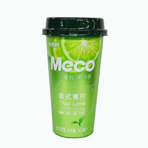 香飘飘泰式青柠蜜谷果汁茶400ml 商品图0