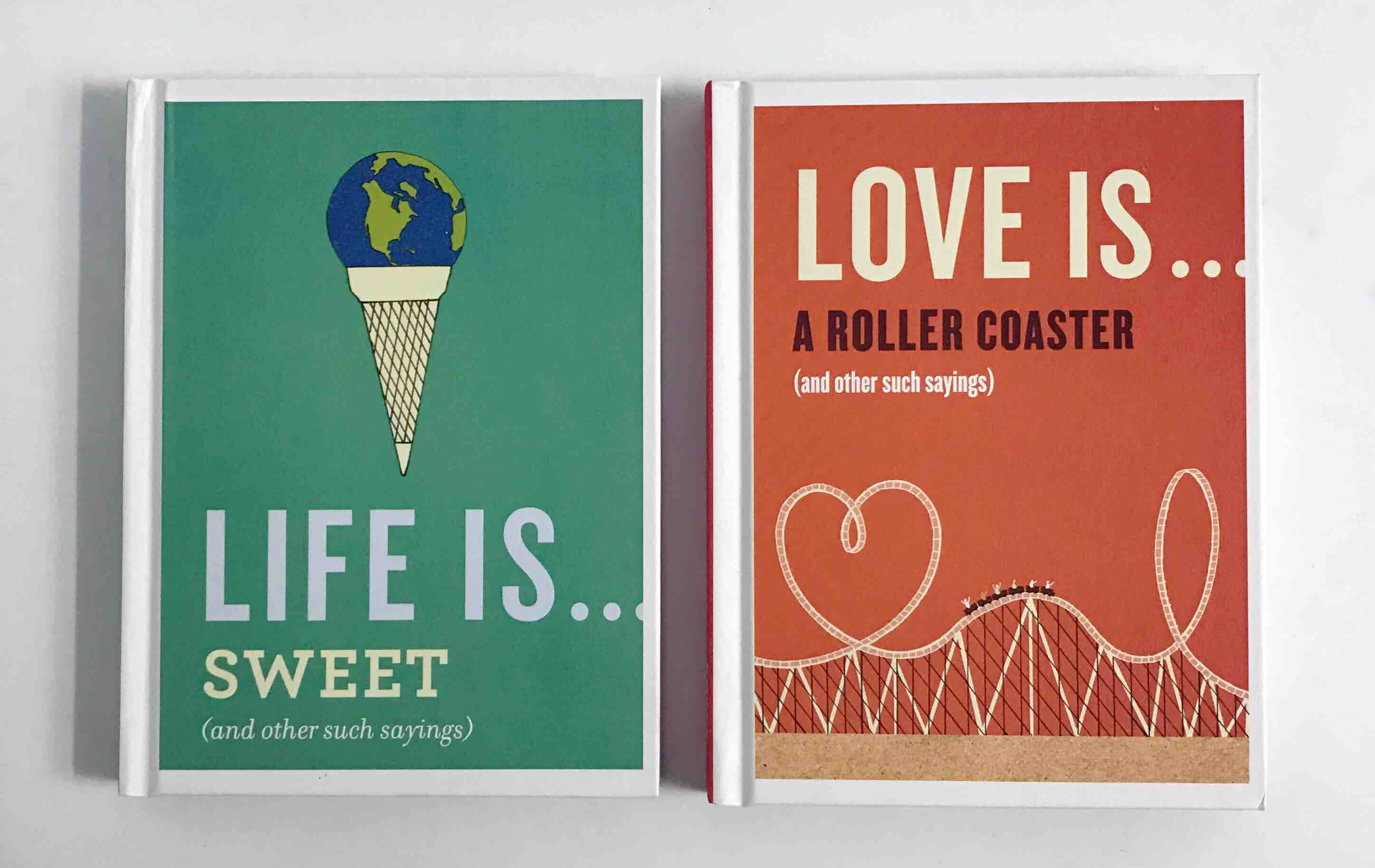 正版经典插图语录图书两册