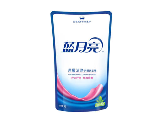 蓝月亮深层洁净自然清香洗衣液（袋）1kg 商品图0
