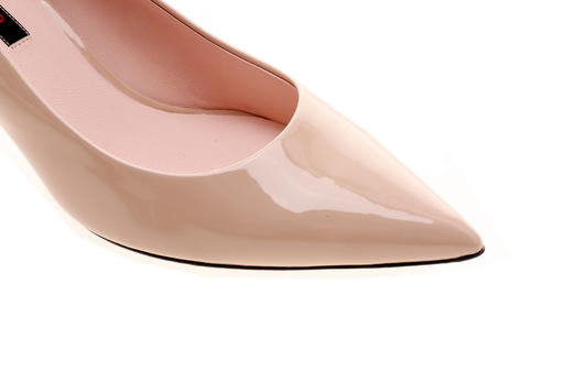 sheme  女士漆皮高跟鞋  粉色 商品图3