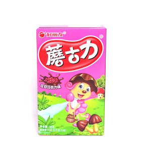 好丽友红豆蘑菇力装饰饼干48g