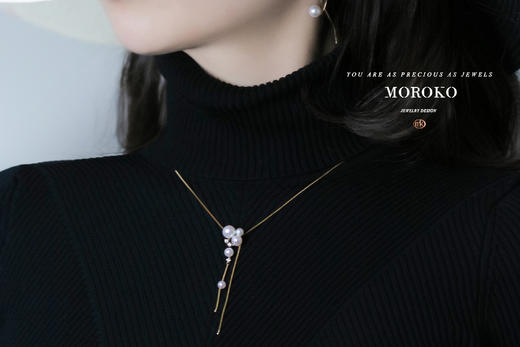 MOROKO×Akoya丨花火「项链」/ Sakura 商品图4