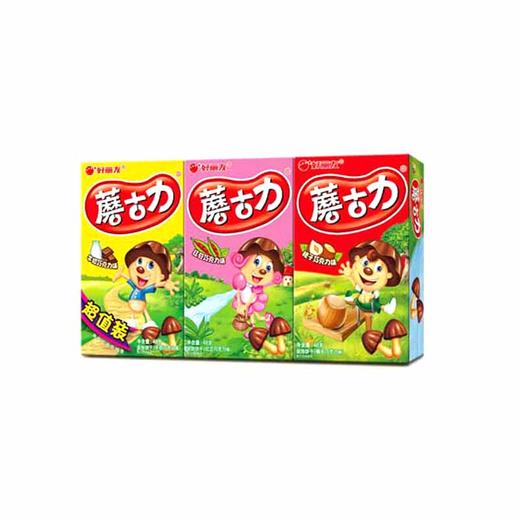 好丽友蘑菇力3连包超值装饼干48g*3 商品图0