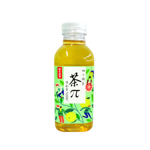 农夫山泉茶π柚子味绿茶饮料500ml 商品图0