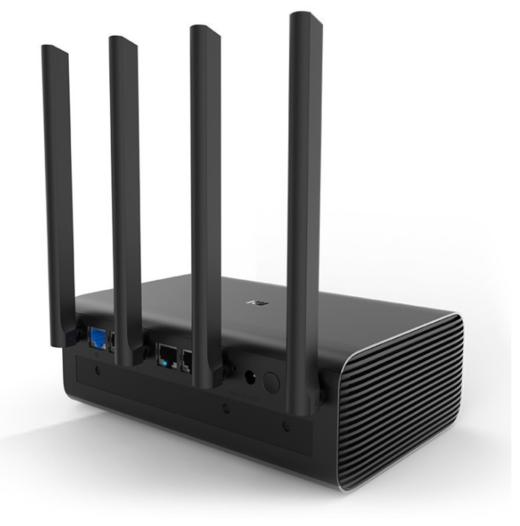 小米mi路由器pror3p2600mbpswifi信号放大双频路由大户型穿墙王星空灰