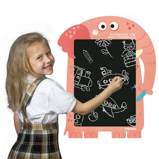 儿童精致动物黑板绘画帖 商品图0