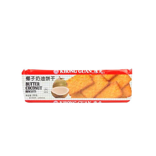 康元椰子奶油饼干200g 商品图0