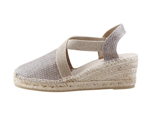 断码特价39码——西班牙原产手工制作时尚轻便超舒适女款草编鞋 301S-裸色 商品图1