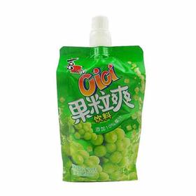 喜之郎果粒爽葡萄味果汁饮料350ml