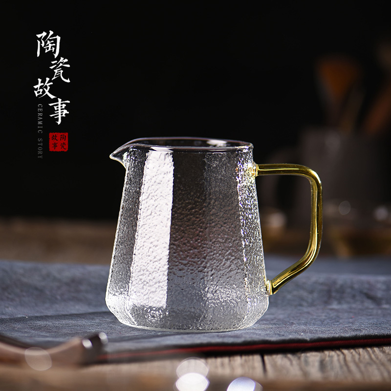 公道杯-玻璃公道杯-擎天公道杯大小2款