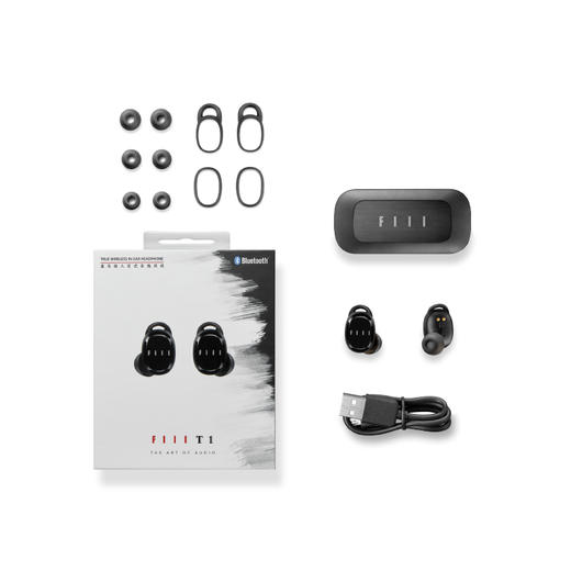 FIIL斐耳耳机  真无线T1蓝牙耳机双耳5.0入耳塞头戴式运动耳机 商品图4