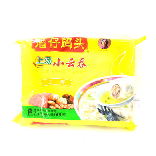 湾仔码头三鲜云吞600g 商品图0