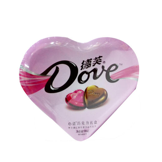 德芙心语心型巧克力礼盒98g 商品图0