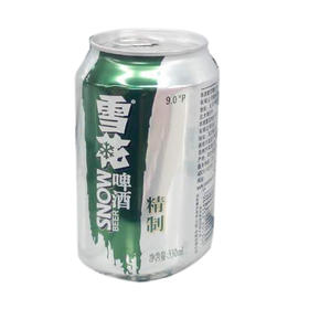雪花精制啤酒330ml
