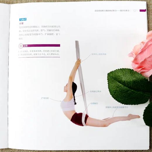 空中瑜伽教程 塑造形体、矫正体态、缓解疼痛的训练方案 郭若曦 著 商品图4