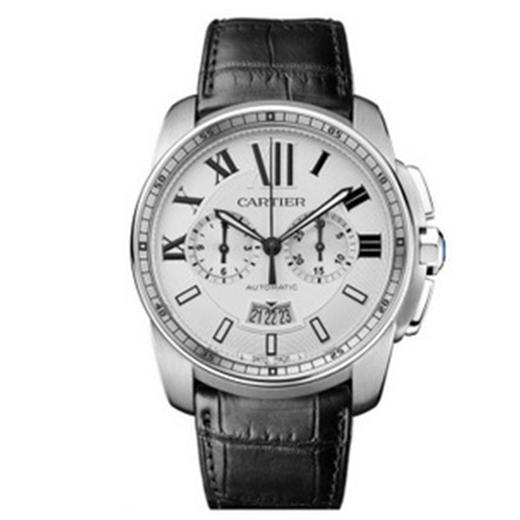 卡地亚 cartier CALIBRE DE CARTIER卡立博系列机械男表 W7100046 商品图0